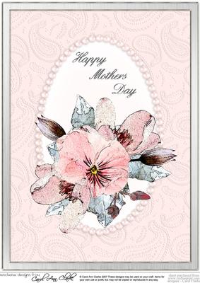 A4 Posy & Pearls for Mothers Day