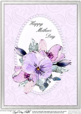 A4 Posy & Pearls for Mothers Day