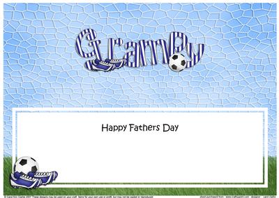 Happy Fathers Day Grampy Matching Large Dl Insert
