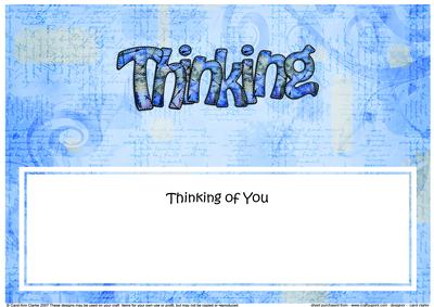Thinking of You Matching Large Dl Insert