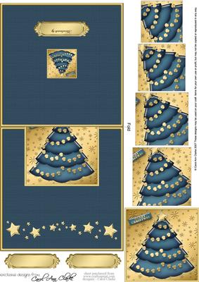 Xmas Tree No-hole Over the Edge N Spiral Pyramid