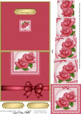Just Roses No-hole Over the Edge N Spiral Pyramid