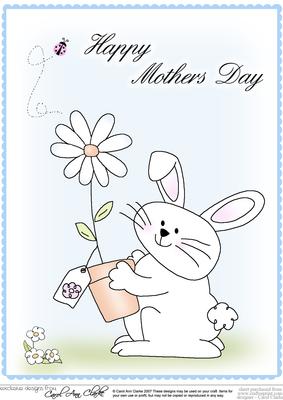 A4 Little Bunny - Mothers Day