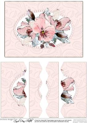 Posy & Pearls Wavey Edged Side Stacker