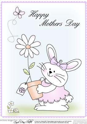 A4 Little Bunny - Mothers Day