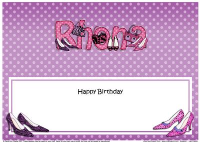 Birthday Rhona Shoes & Bags Large Dl Matching Insert