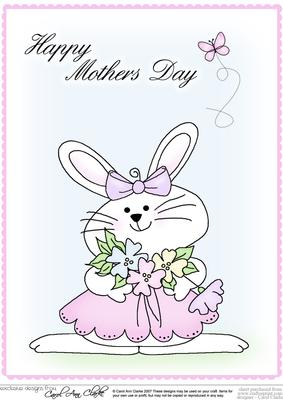 A4 Little Bunny - Mothers Day