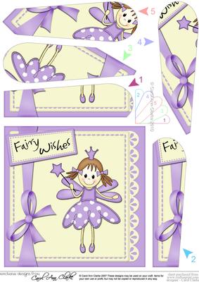 Fairy Twinkletoes and Lace Fan Pyramage Topper