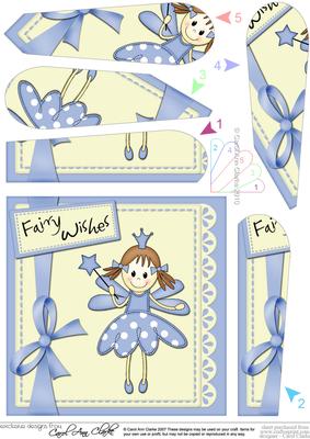 Fairy Twinkletoes and Lace Fan Pyramage Topper