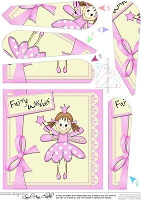 Fairy Twinkletoes and Lace Fan Pyramage Topper