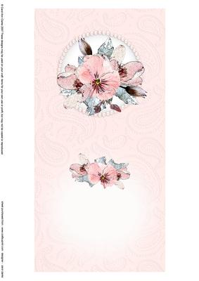 Posy & Pearls Insert - Square Landscape