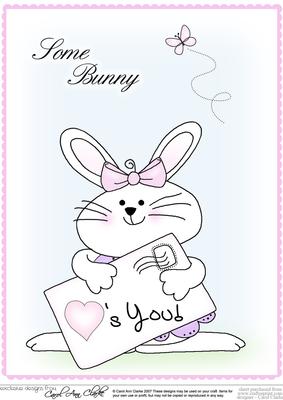 A4 Little Bunny - Love