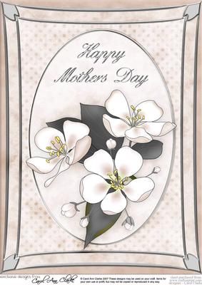 A4 Apple Blossom - Mothers Day