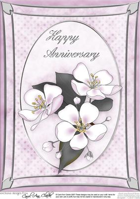 A4 Apple Blossom - Anniversary