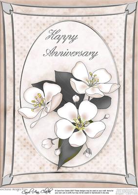 A4 Apple Blossom - Anniversary