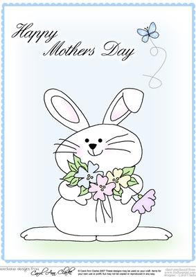 A4 Little Bunny - Mothers Day