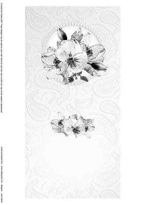 Posy & Pearls Insert - Square Landscape