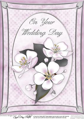 A4 Apple Blossom - Wedding Day
