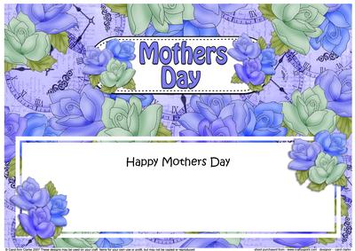 Mothers Mothers Day Roses Matching Large Dl Insert
