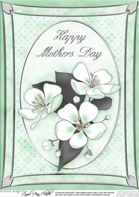 A4 Apple Blossom - Mothers Day