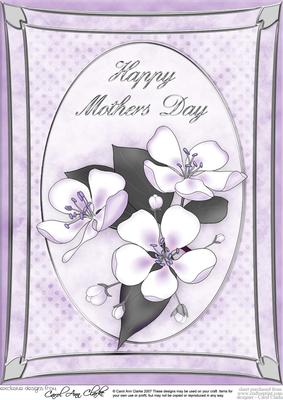 A4 Apple Blossom - Mothers Day