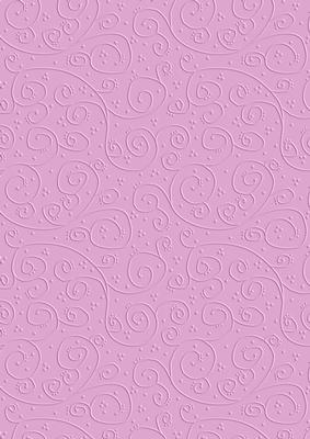 Shabby Summertime 'swirls Embossed' Backing Paper