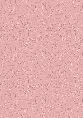 Shabby Summertime 'swirls Embossed' Backing Paper