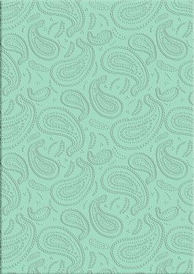 Shabby Summertime 'paisley Embossed' Backing Paper