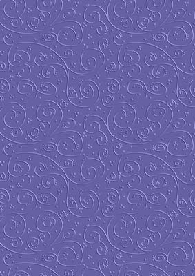 Pretty Rose 'swirls Embossed' Backing Paper
