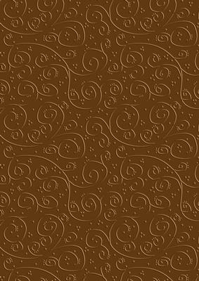 Pretty Rose 'swirls Embossed' Backing Paper