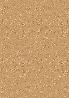 Pretty Rose 'swirls Embossed' Backing Paper