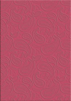 Pretty Rose 'paisley Embossed' Backing Paper