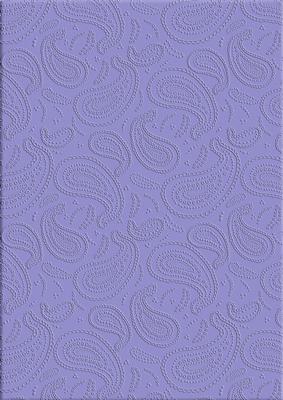 Pretty Rose 'paisley Embossed' Backing Paper