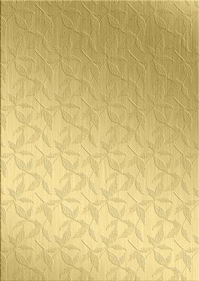 'metallic Leaves Embossed' Backing Paper