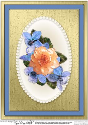 A4 Flowers & Pearls
