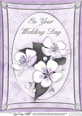 A4 Apple Blossom - Wedding Day