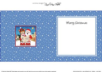 Carol Singing Santa & Gigi Horse Merry Carollers Insert