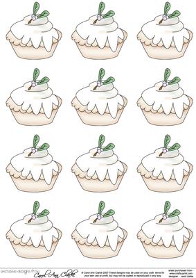 Xmas Mince Pies 3D Decoupage Sheet
