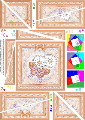 Fluttery Butterfly Quick Card Twisted Spiral Side Stacker