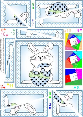 Little Bunny Twisted Spiral Side Stacker