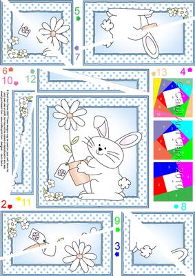 Little Bunny Twisted Spiral Side Stacker