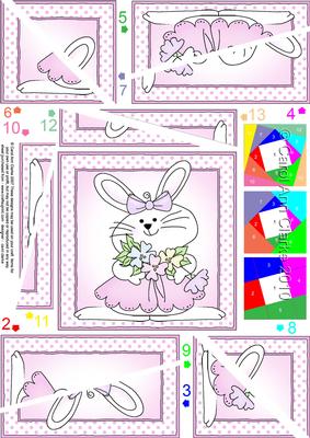Little Bunny Twisted Spiral Side Stacker