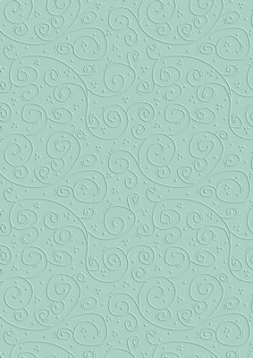 'swirls Embossed' Backing Paper - Pretty Daisy Colours