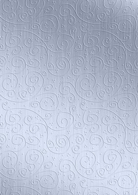'metallic Swirls Embossed' Backing Paper