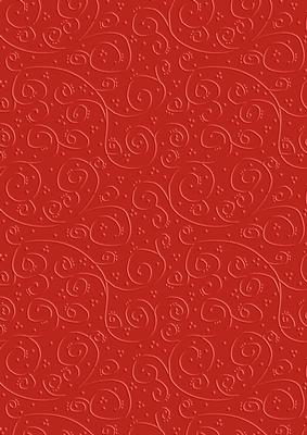 'swirls Embossed' Backing Paper - Men's DIY Colours