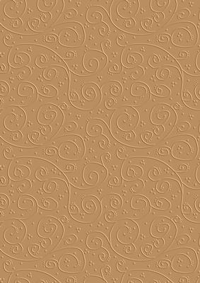 'swirls Embossed' Backing Paper - Men's DIY Colours