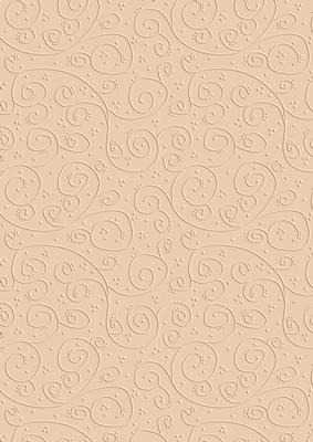 'swirls Embossed' Backing Paper - Men's DIY Colours