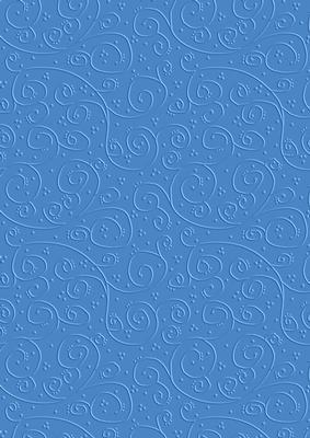 'swirls Embossed' Backing Paper - Men's DIY Colours