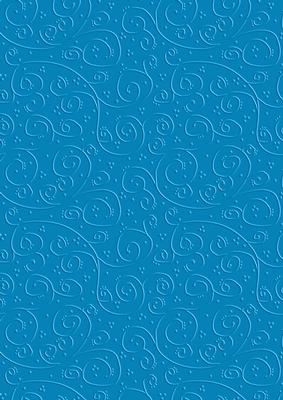 'swirls Embossed' Backing Paper - Men's DIY Colours