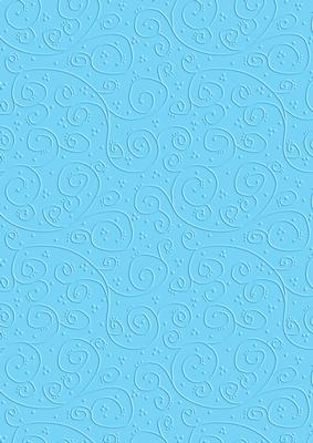'swirls Embossed' Backing Paper - Men's DIY Colours